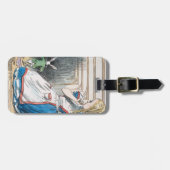 Étiquette À Bagage Carroll : Alice, 1865 (Devant horizontal)