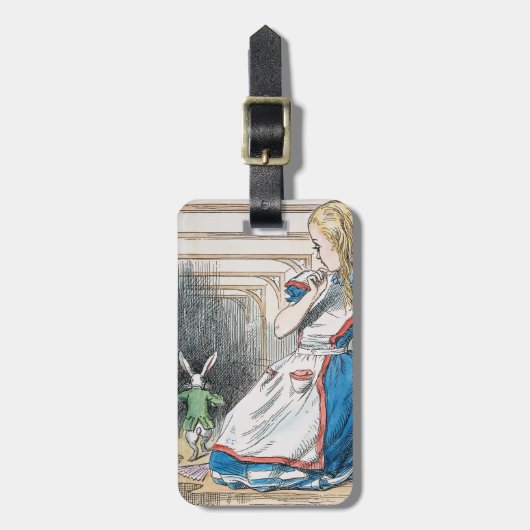 Étiquette À Bagage Carroll : Alice, 1865 (Devant Vertical)