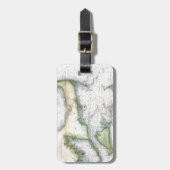 Étiquette À Bagage Carte Cape Cod, Nantucket, Martha's Vineyard (Devant Vertical)