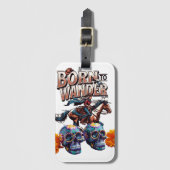 Étiquette À Bagage carte d'accès (Devant Vertical)