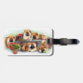 Étiquette À Bagage Carte d'art "GARDEN HELPERS" (Dos horizontal)