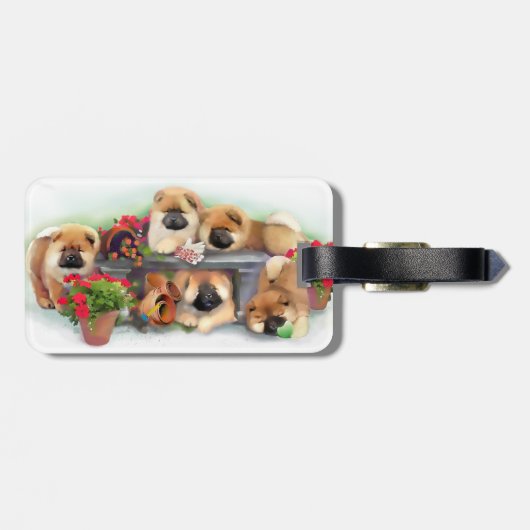 Étiquette À Bagage Carte d'art "GARDEN HELPERS" (Dos horizontal)