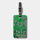 Étiquette À Bagage Carte de circuit (Devant Vertical)