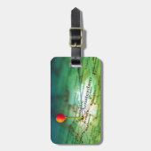 Étiquette À Bagage Carte de cru d'AMSTERDAM (Devant Vertical)
