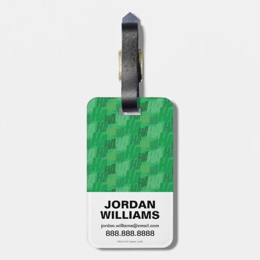 Étiquette À Bagage Carte de jeu Chibi Joker (Dos Vertical)