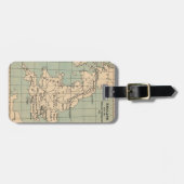 Étiquette À Bagage Carte de la vieille Angleterre (Devant horizontal)