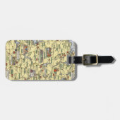 Étiquette À Bagage Carte de l'Irlande historique (Devant horizontal)