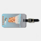 Étiquette À Bagage Carte de Namibie (Devant horizontal)