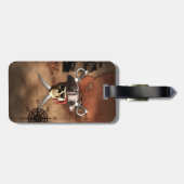 Étiquette À Bagage Carte de pirate (Dos horizontal)