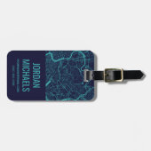 Étiquette À Bagage Carte de Rome (Devant horizontal)