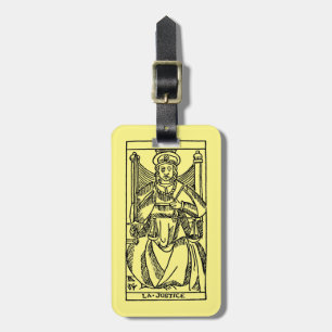 Étiquette À Bagage Carte de tarot : Justice