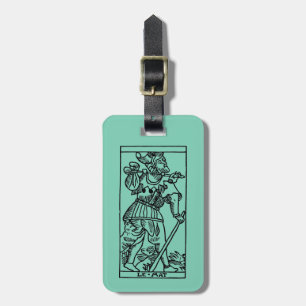 Étiquette À Bagage Carte de tarot : L'imbécile
