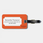 Étiquette À Bagage Carte de tarot : The Sun (Dos horizontal)