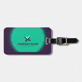 Étiquette À Bagage Carte de visite (Devant horizontal)