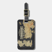 Étiquette À Bagage Carte de Westeros (Devant Vertical)