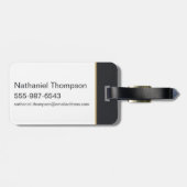 Étiquette À Bagage Carte de Westeros (Dos horizontal)