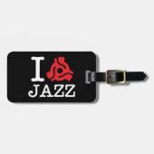 Étiquette À Bagage Carte I 45 Jazz (Devant horizontal)