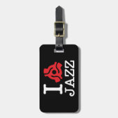 Étiquette À Bagage Carte I 45 Jazz (Devant Vertical)