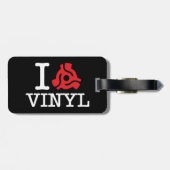 Étiquette À Bagage Carte I 45 Vinyl (Dos horizontal)