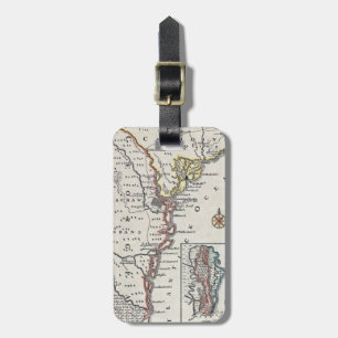 Étiquette À Bagage Carte : L'Amérique du Nord, C1700