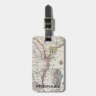 Étiquette À Bagage Carte : L'Amérique du Nord, C1700