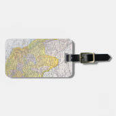 ÉTIQUETTE À BAGAGE CARTE : LE MEXIQUE (Devant horizontal)