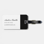 ÉTIQUETTE À BAGAGE CARTE : LE MEXIQUE (Dos horizontal)