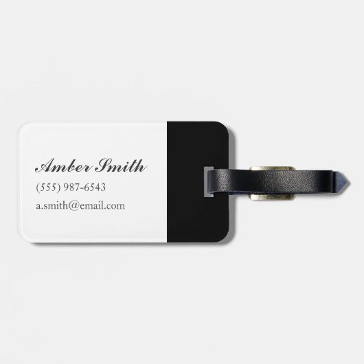 ÉTIQUETTE À BAGAGE CARTE : LE MEXIQUE (Dos horizontal)