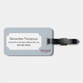 Étiquette À Bagage Carte : Les USA Expansion, 1905 (Dos horizontal)