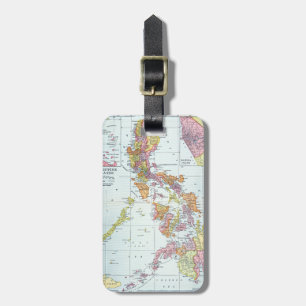 ÉTIQUETTE À BAGAGE CARTE : PHILIPPINES, 1905