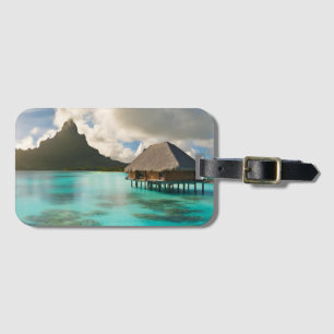 Étiquette À Bagage Carte postale de Bora Bora
