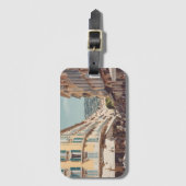 Étiquette À Bagage Carte postale Nice France (Devant Vertical)