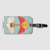 Étiquette À Bagage Carte tarot de jugement moderne Major Arcana (Devant Horizontal)