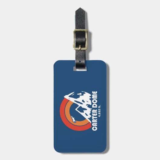 Étiquette À Bagage Carter Dome Sun Eagle (Devant Vertical)