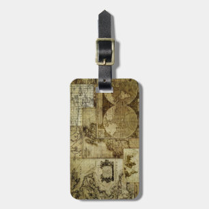 Étiquette À Bagage Cartes anciennes du monde et cartes antiques