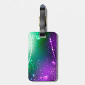 Étiquette À Bagage Carthagène Solive Purple (Dos Vertical)