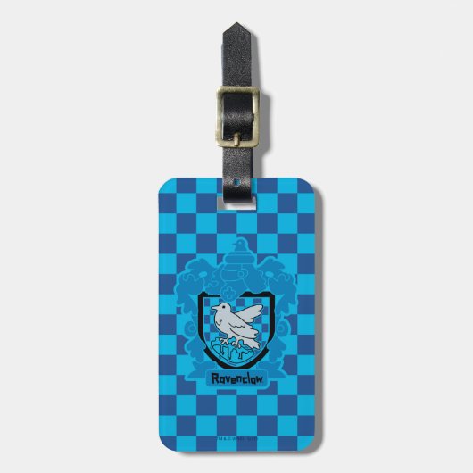 Étiquette À Bagage Carton Ravenclaw Crest (Devant Vertical)