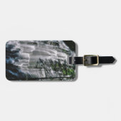 Étiquette À Bagage Cascade dans la forêt, Oregon (Devant horizontal)