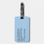 Étiquette À Bagage Cascade dans le Parc national de Krka - Dalmatie,  (Dos Vertical)