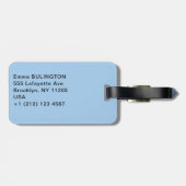 Étiquette À Bagage Cascade dans le Parc national de Krka - Dalmatie, (Dos horizontal)