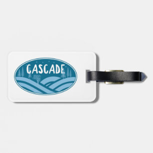 Étiquette À Bagage Cascade Idaho en plein air