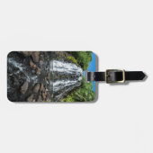 Étiquette À Bagage Cascade tropicale de Kepirohi (Devant horizontal)