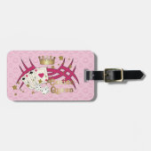 Étiquette À Bagage Casino Queen (Devant horizontal)