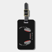 Étiquette À Bagage Casques avec boutons de contrôle du volume des méd (Devant Vertical)