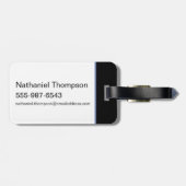 Étiquette À Bagage Castiel surnaturel Tombant étoiles Graphisme (Dos horizontal)