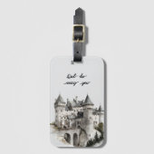 Étiquette À Bagage Castle Owl Be Seeing You (Devant Vertical)
