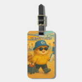 Étiquette À Bagage Cat 01 Kids (Devant Vertical)