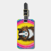 Étiquette À Bagage Cat à Rainbow, Louis Wain (Devant Vertical)