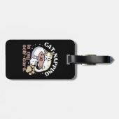 Étiquette À Bagage Cat-Napping Est Mon Citation De Cat Mignonne D'Aut (Dos horizontal)