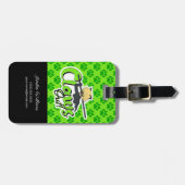 Étiquette À Bagage Cat Noir | Claws Out ! (Devant horizontal)